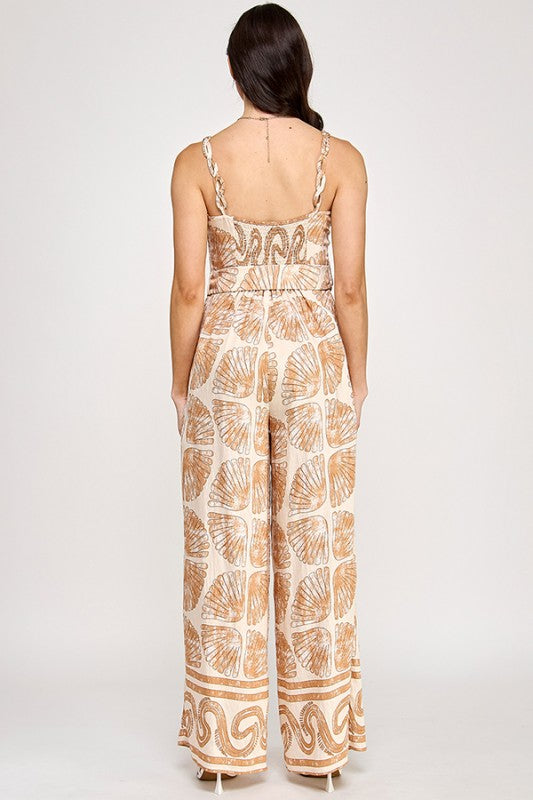 CARAMEL JUMPSUIT