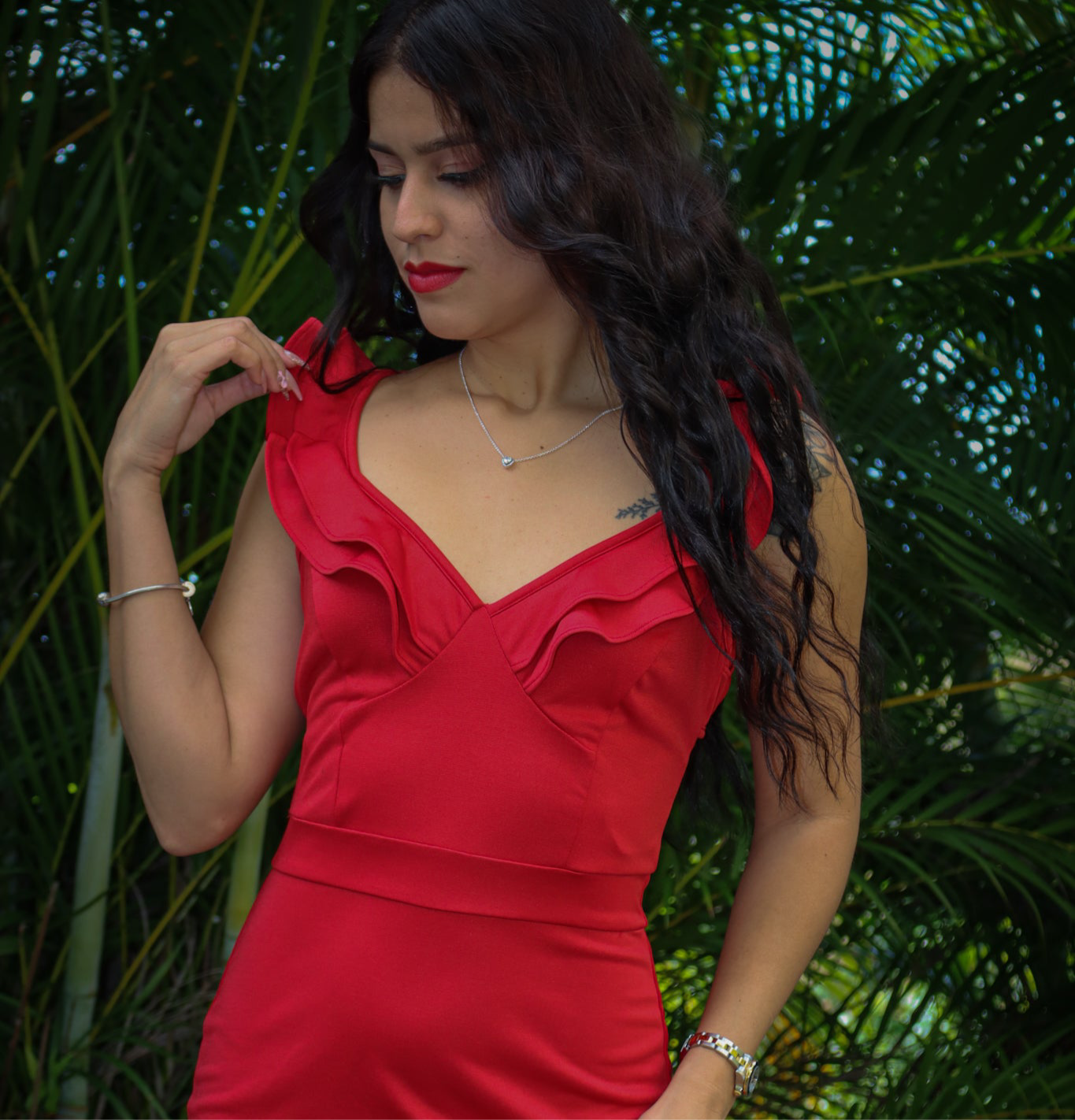 "The Juliette Red Dress"