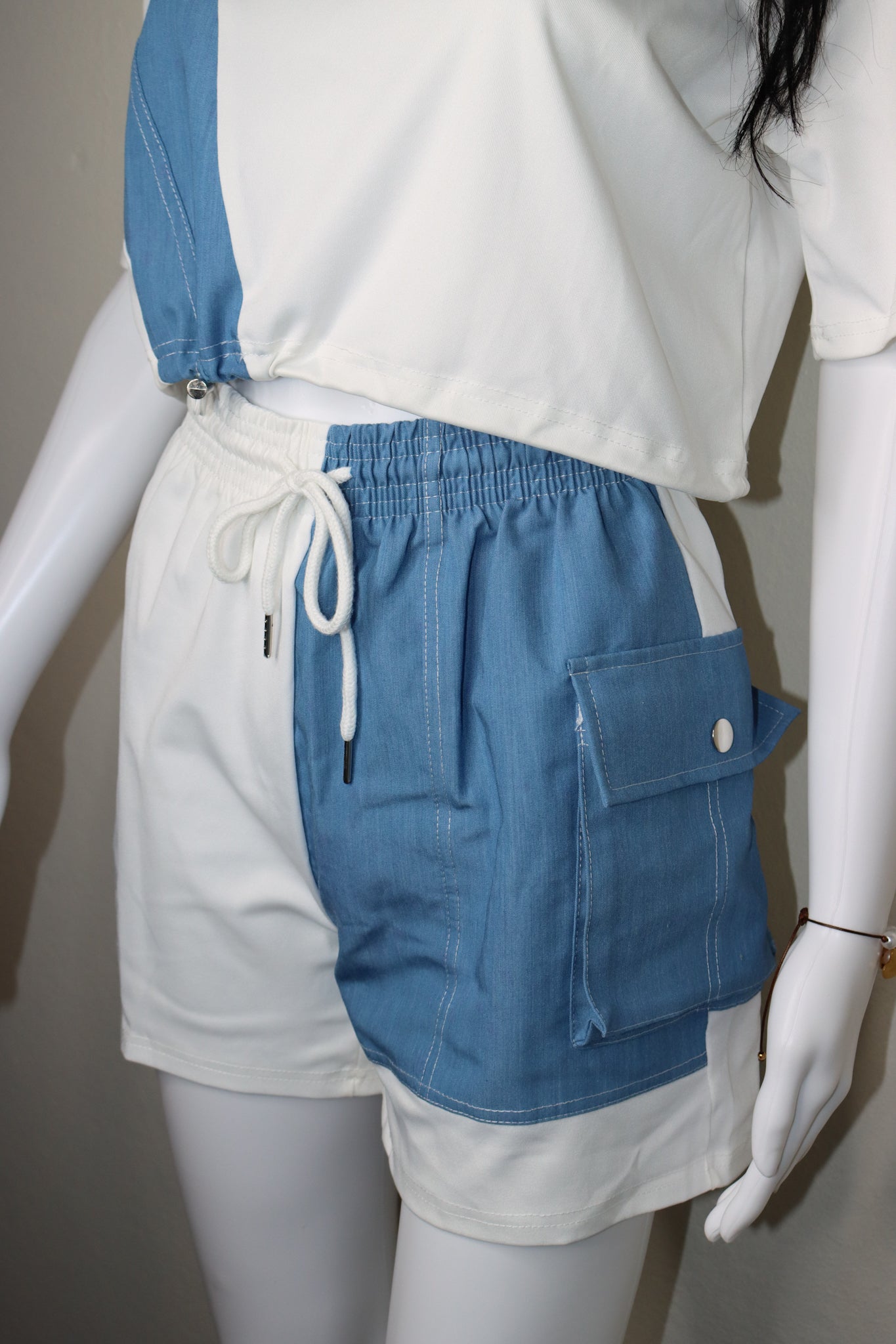 "Valeria" Crop Top & Short Sets