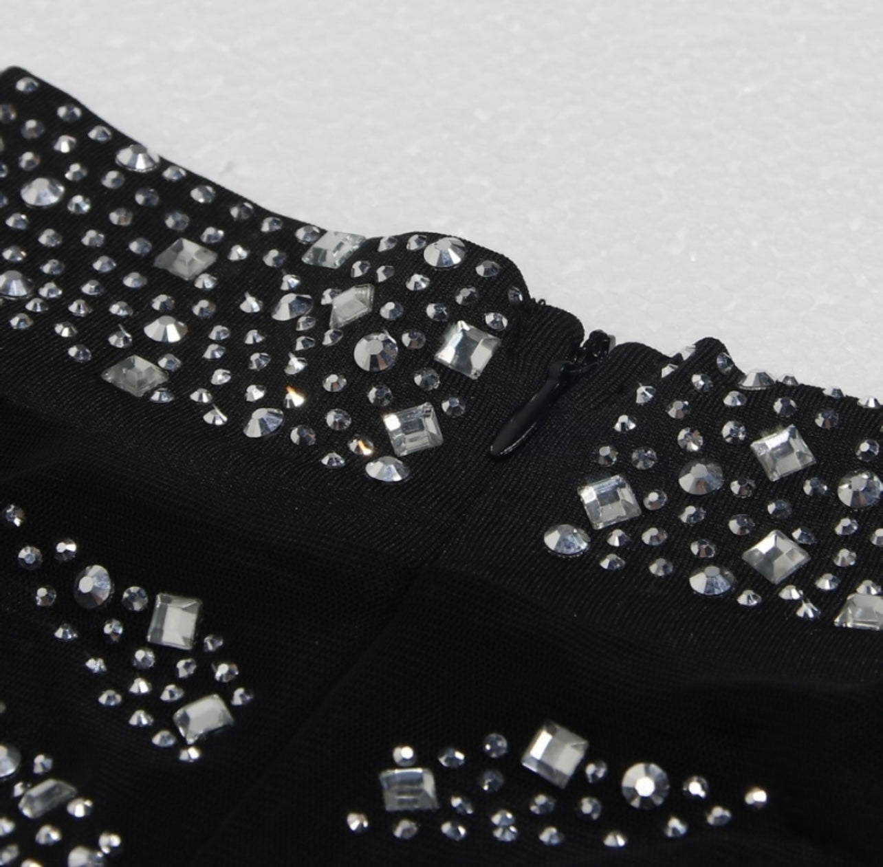 “Sara” Mesh Rhinestones Romper