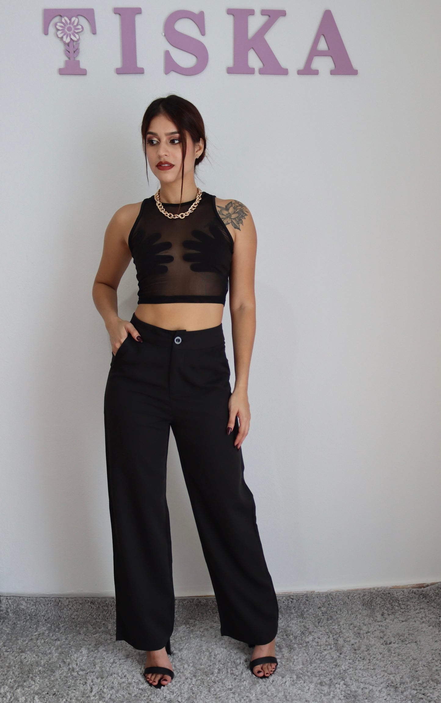 "Natalia" Mesh Top