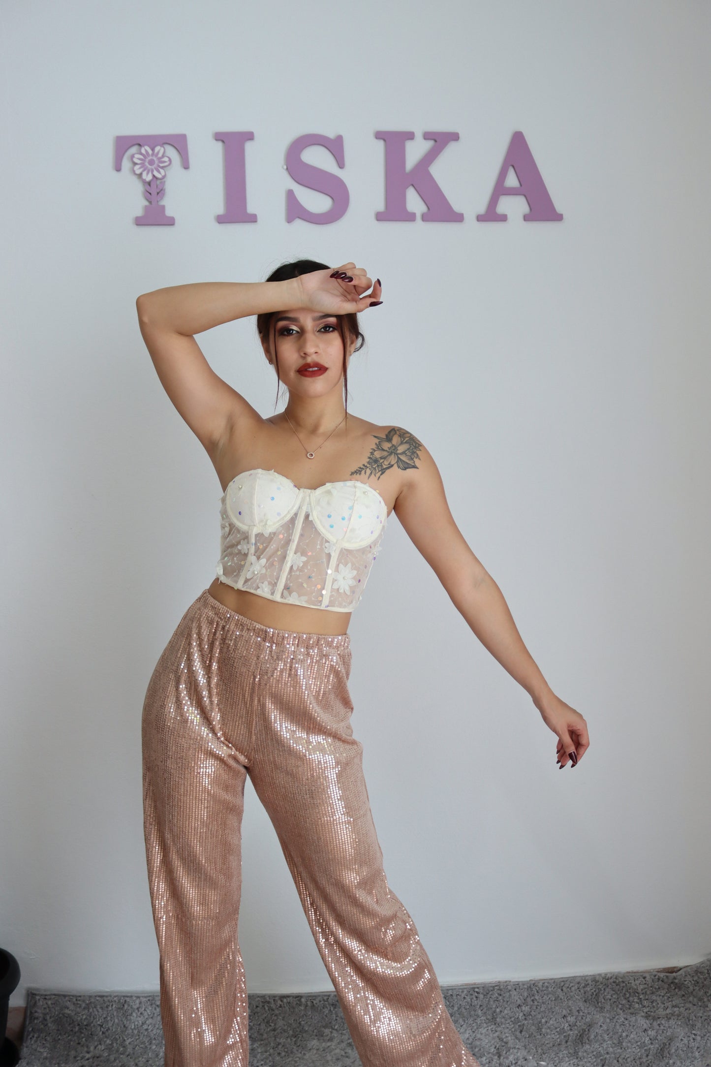 "Lucia" Stylish Straight Pants