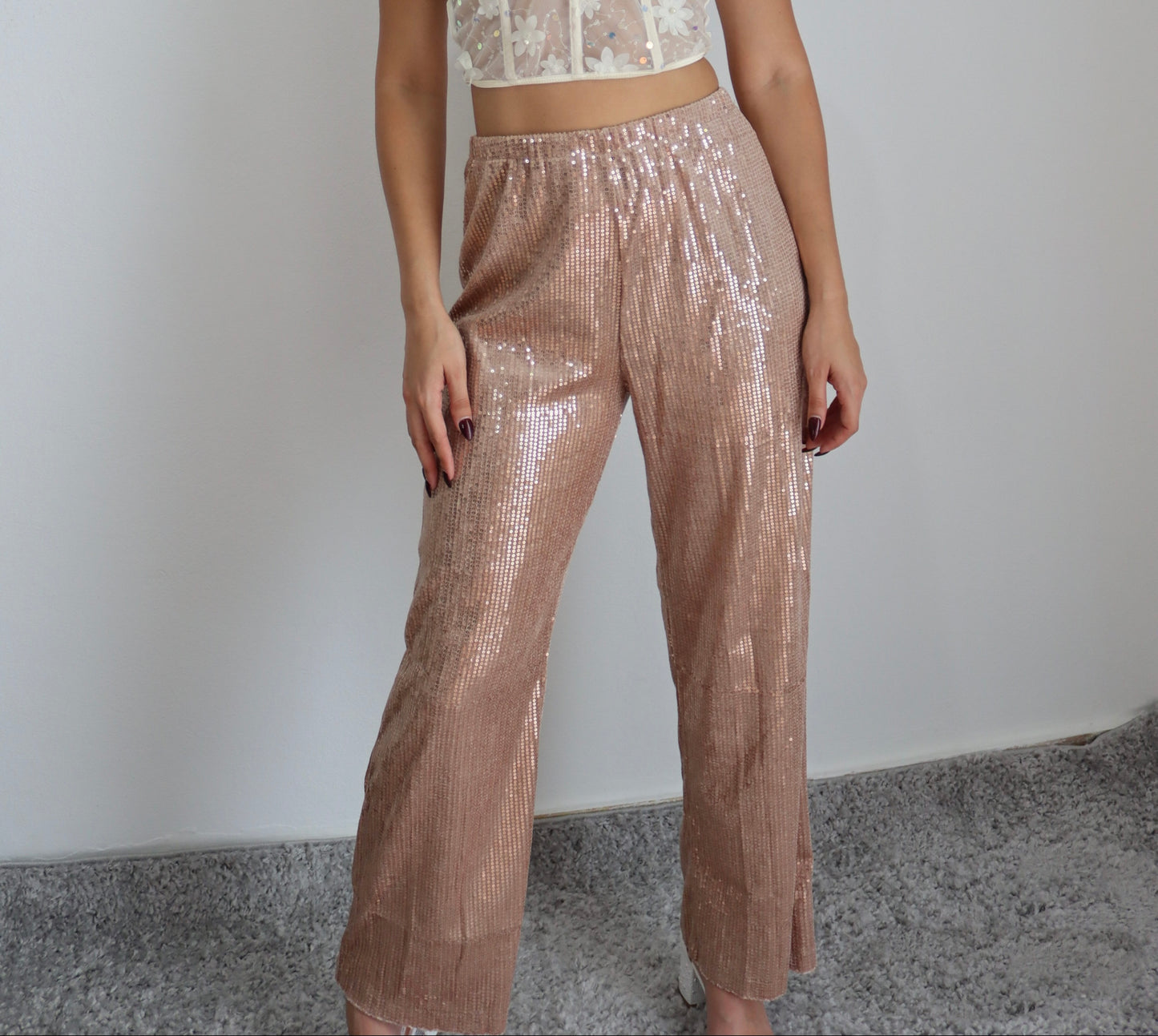 "Lucia" Stylish Straight Pants